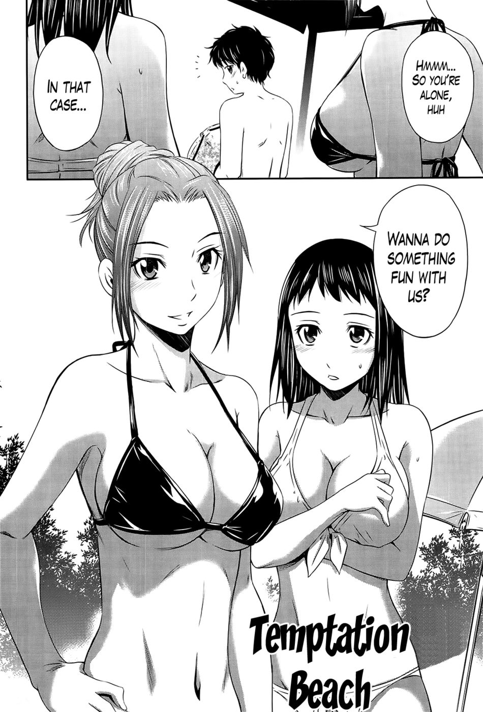 Hentai Manga Comic-A Very Hot Middle-Chapter 2-Temptation Beach-2